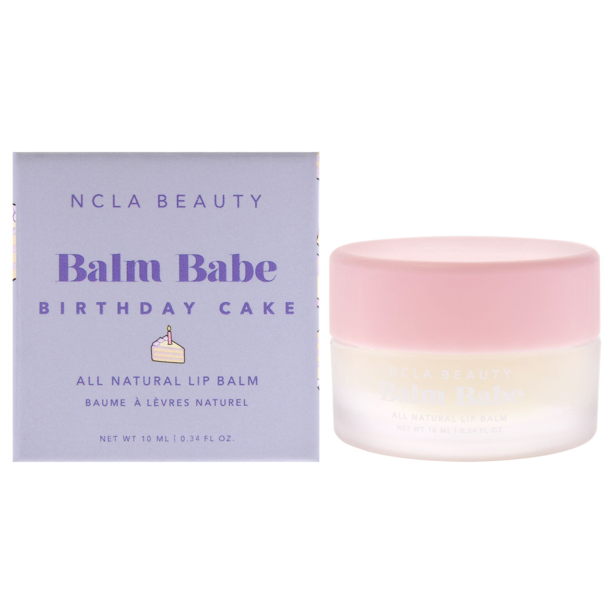 Balm Babe natürlich Lippenbalsam - Birthday Cake von NCLA