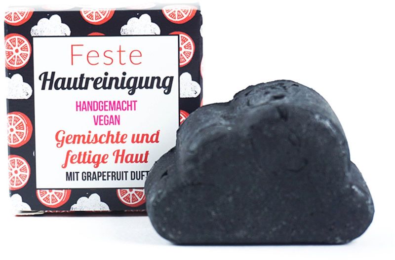 Lamazuna Feste Gesichtsreinigung mit Grapefruit 25 g