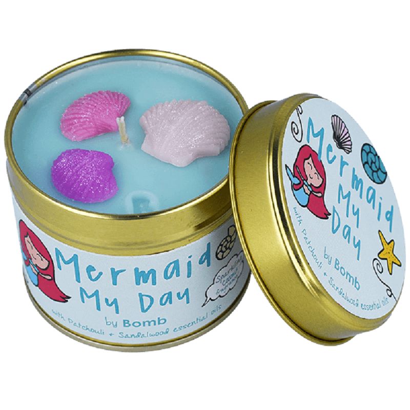 Bomb Cosmetics Mermaid My Day Tin Candle