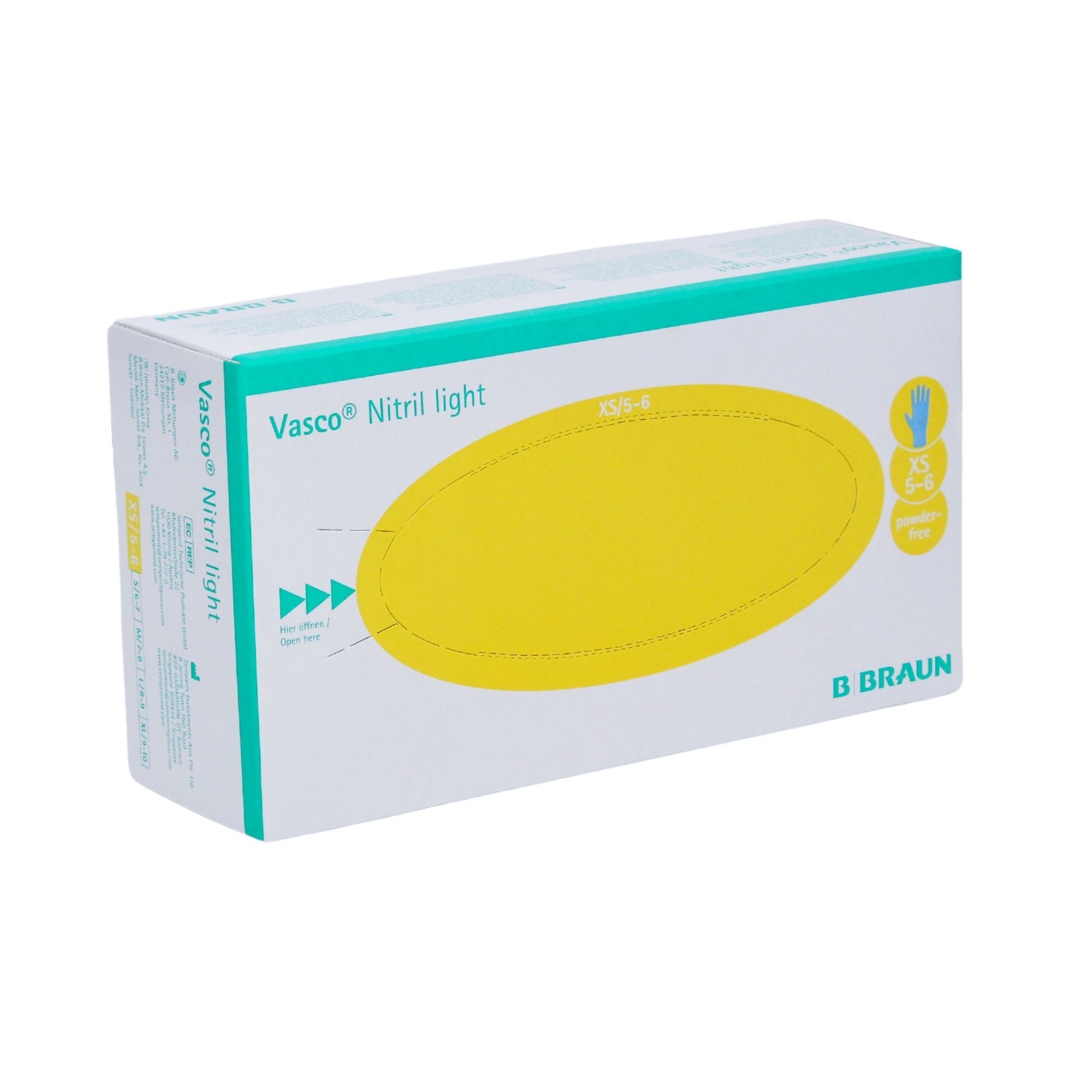 B. Braun Vasco® Nitril light Untersuchungshandschuhe