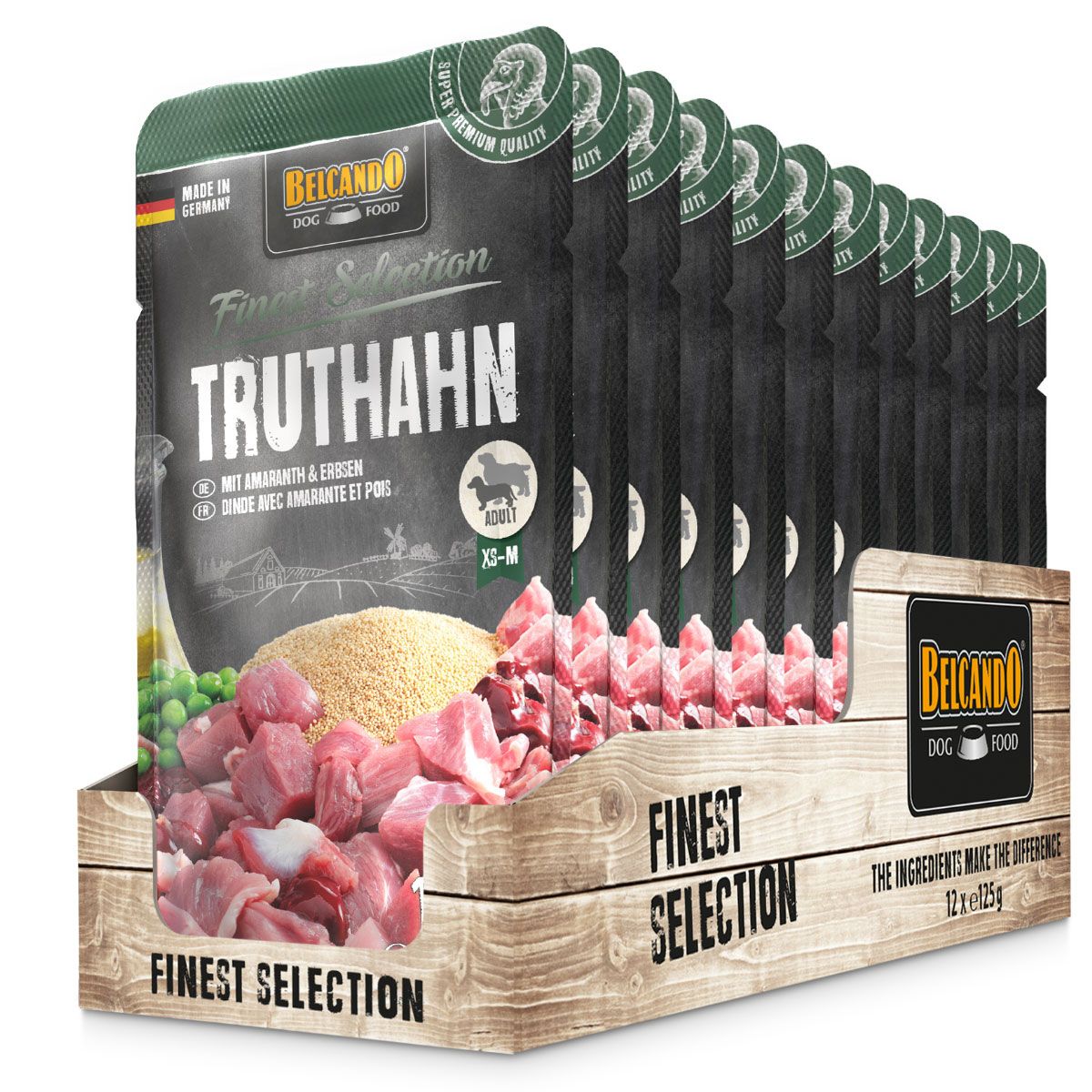 Belcando Truthahn mit Amaranth & Erbsen