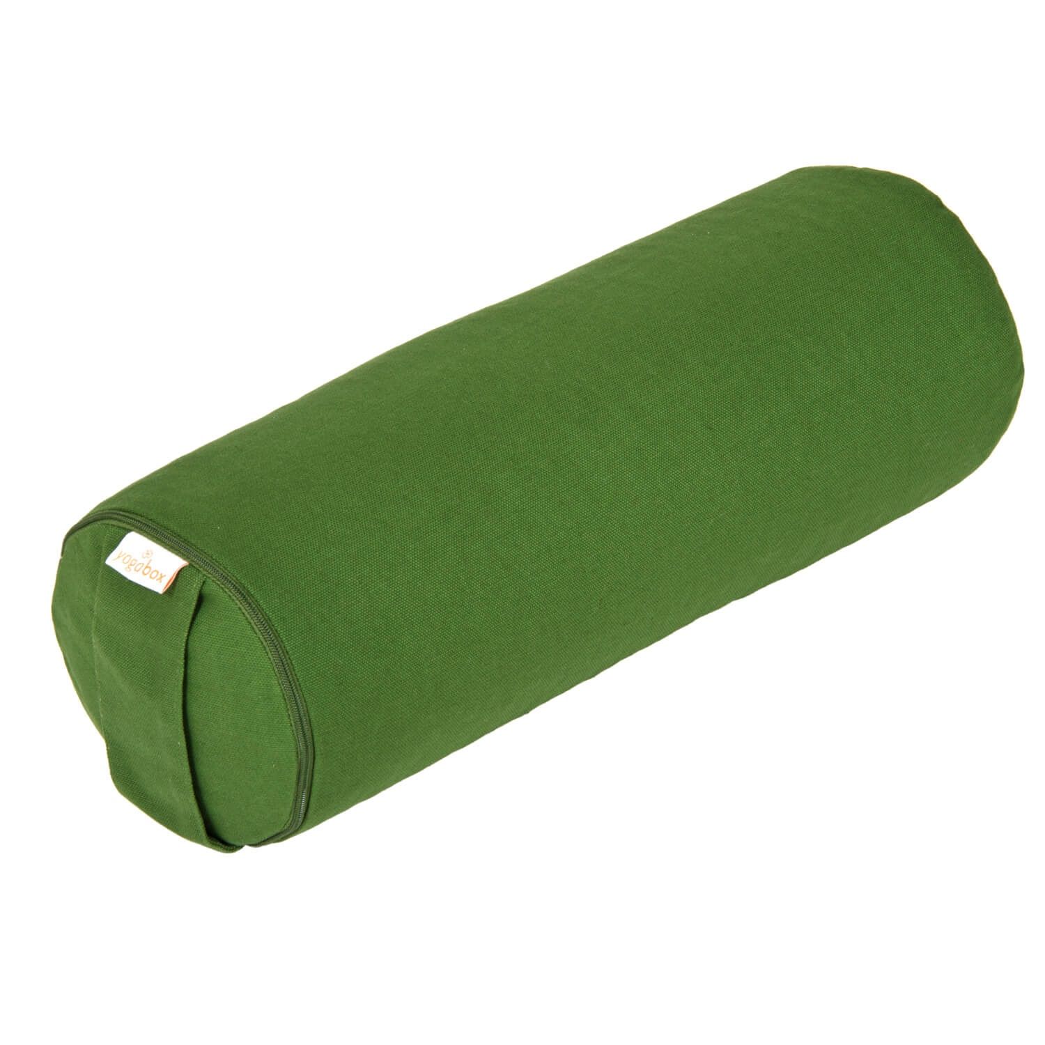 yogabox Yoga Mini Bolster / Nackenrolle Basic - olivgrün 38 x 15 15,0 cm 1 St