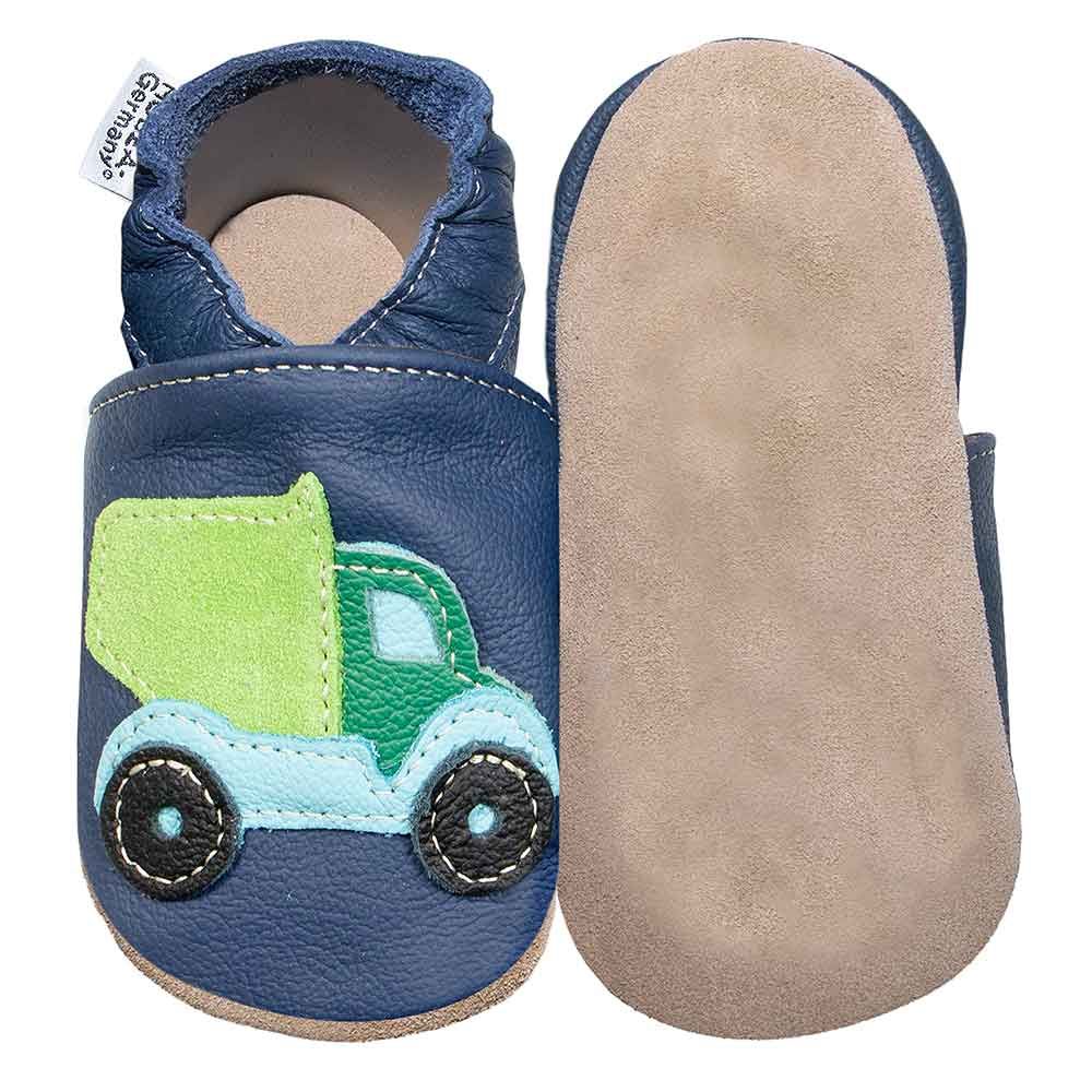 HOBEA-Germany Kinderschuhe LKW dunkelblau