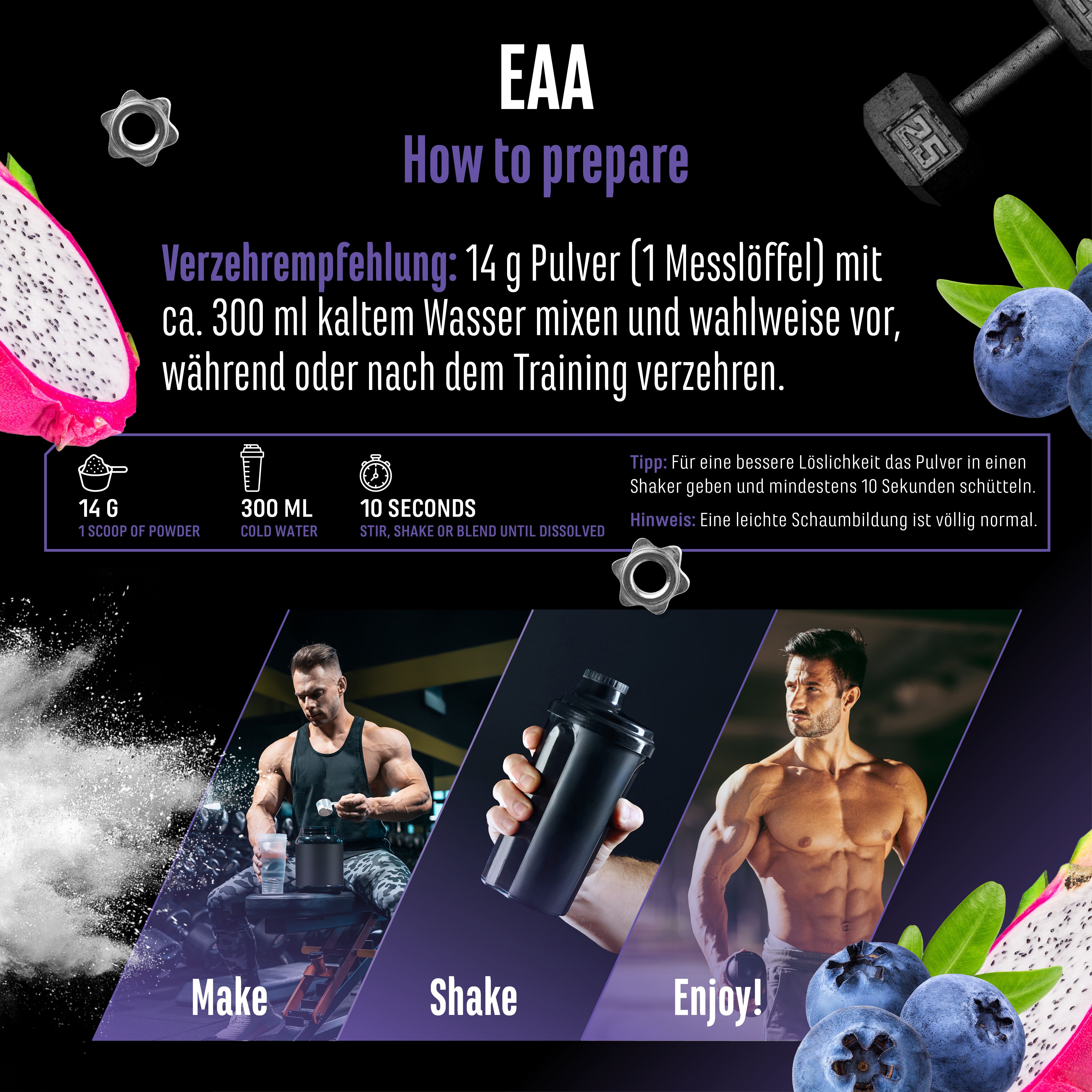 GEN EAA + Histidin 3.0 Pulver