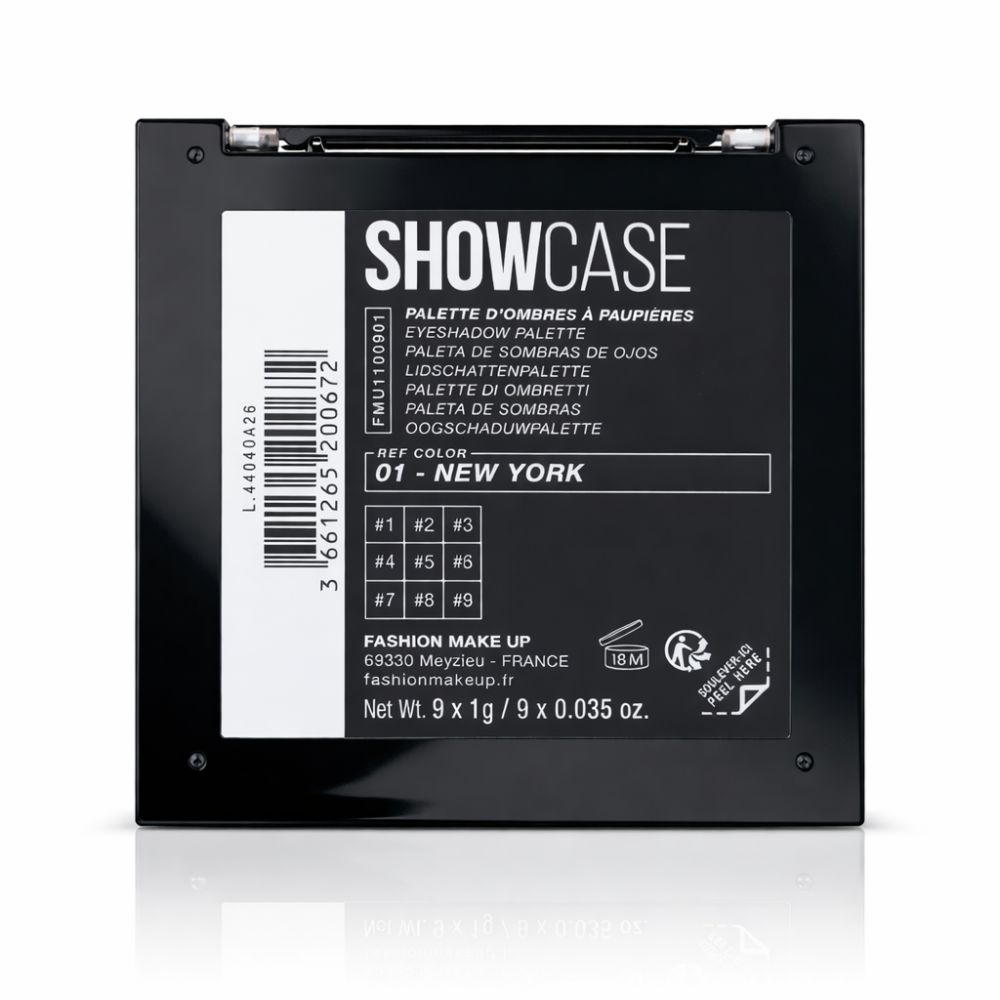 Fashion Make-up - Lidschattenpalette Showcase