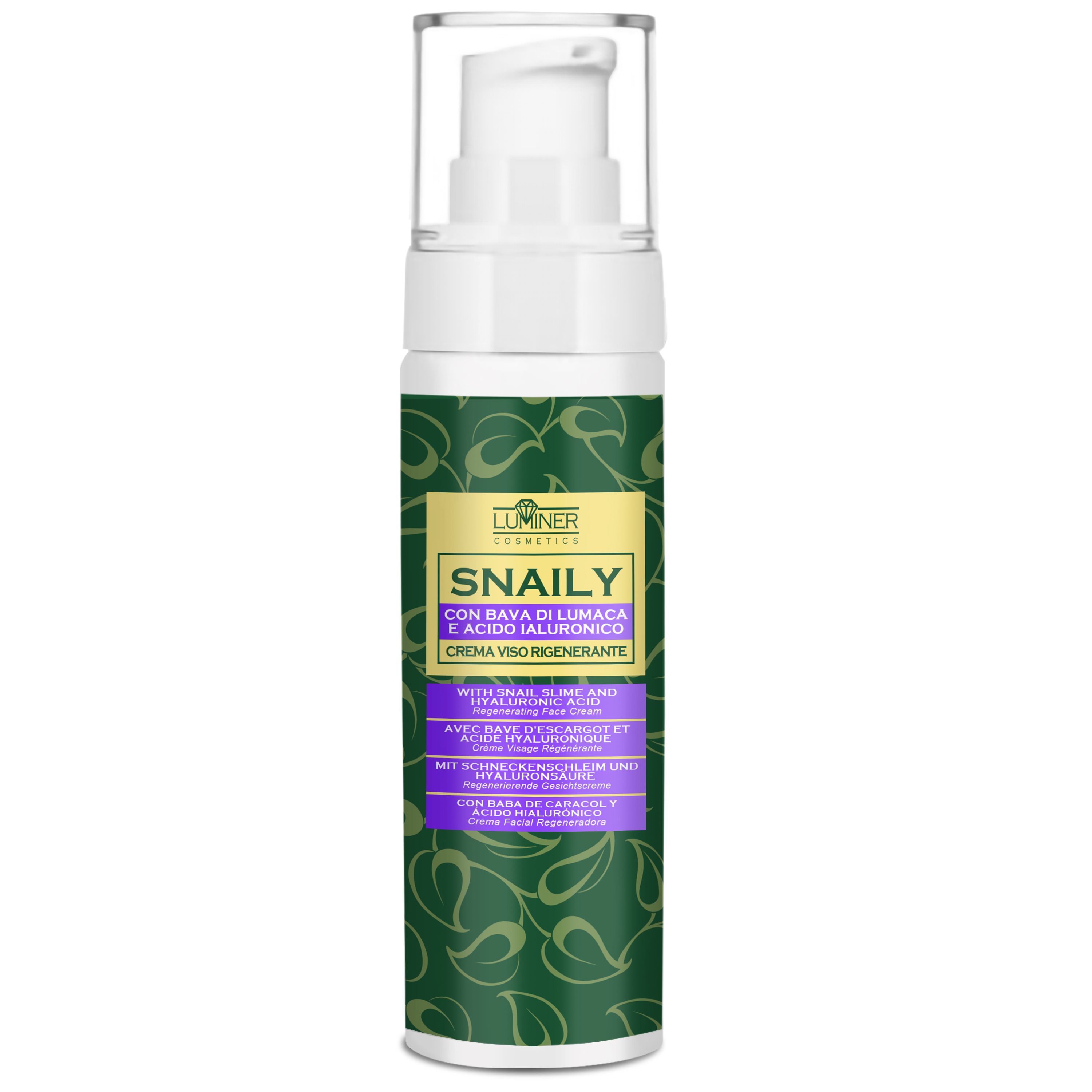 Luminer - Schneckenkleie-Gesichtscreme 100ml, feuchtigkeitsspendende Anti-Falten-Gesichtscreme 1 St