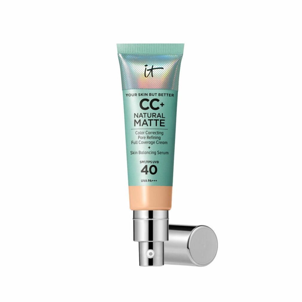 It Cosmetics CC Crema Naturale Matte SPF 40 Light Medium 32ml