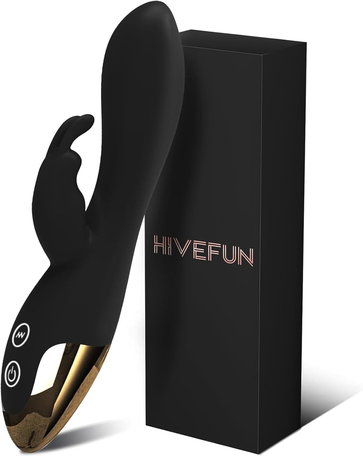 HIVEFUN Vibratore punto G nero