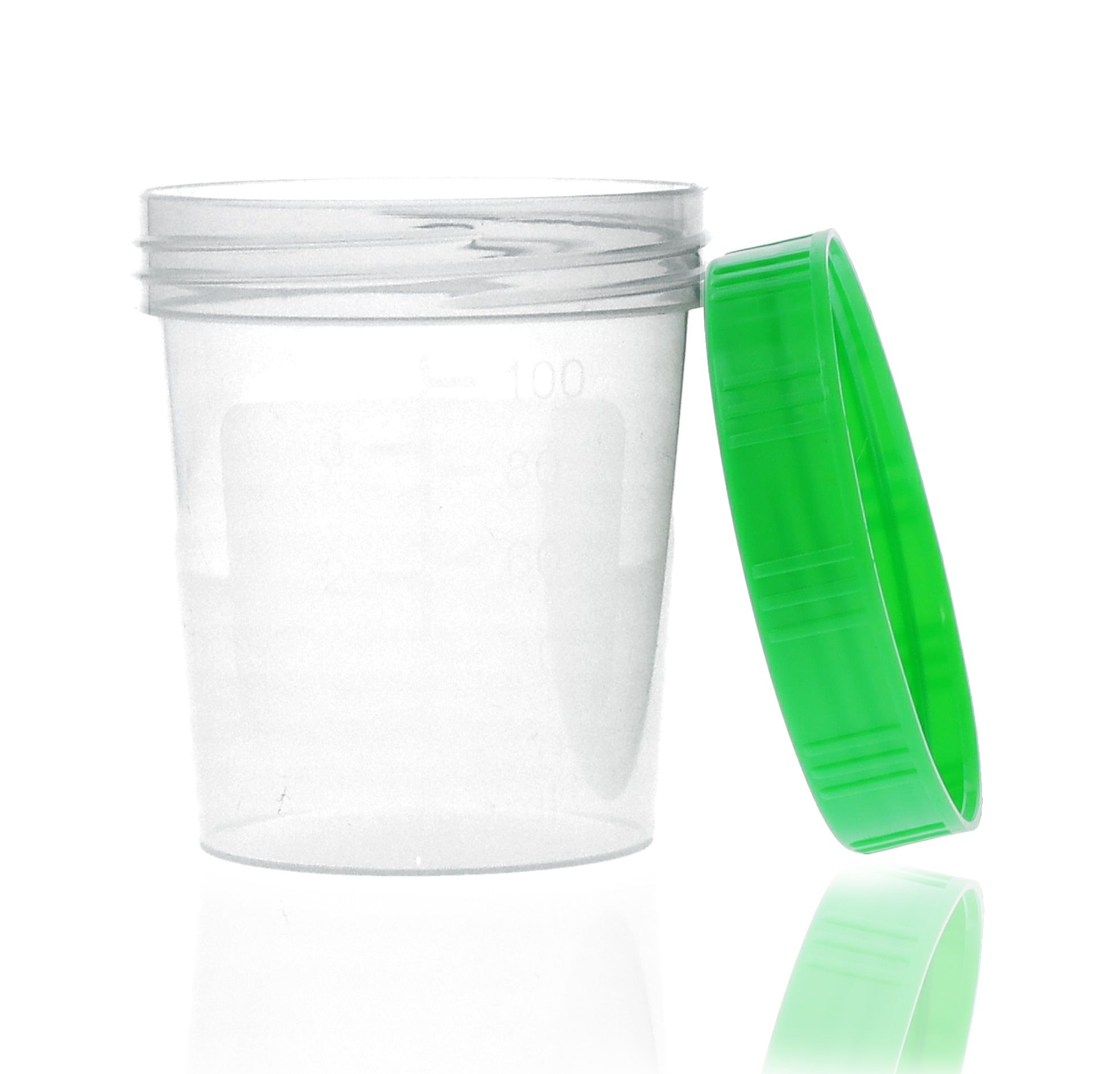 Horn Medical Urinproben-Becher 125ml mit Schraubverschluss
