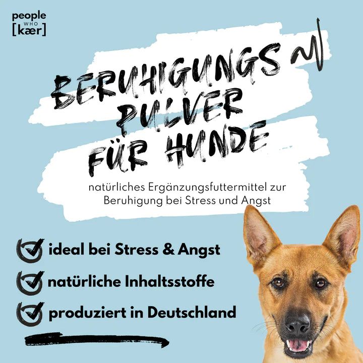 Sparset 'Entspannte Reise' Beruhigungspulver + Morosche Karottensuppe für Hunde - People Who Kaer 1 St Set