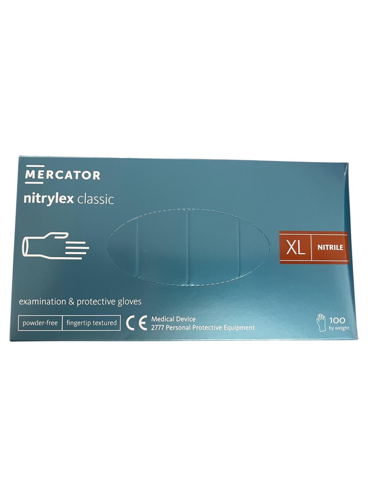 Mercator Nitril Handschuhe nitrylex classic XL