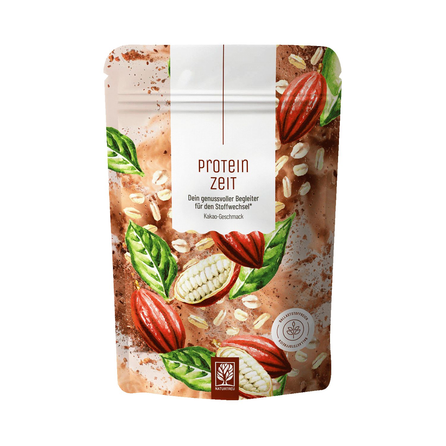 PROTEINZEIT - Proteinpulver mit Kakao Geschmack - NATURTREU®