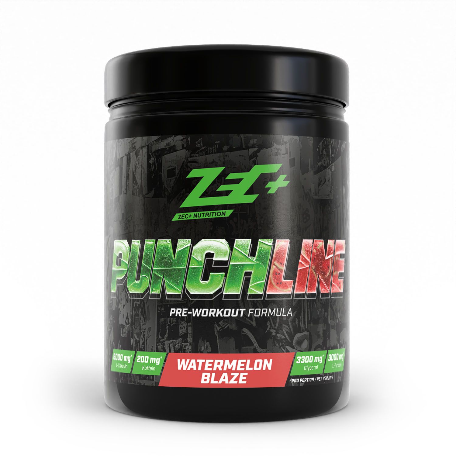 Zec+ Punchline Watermelon Blaze 440 g Pulver