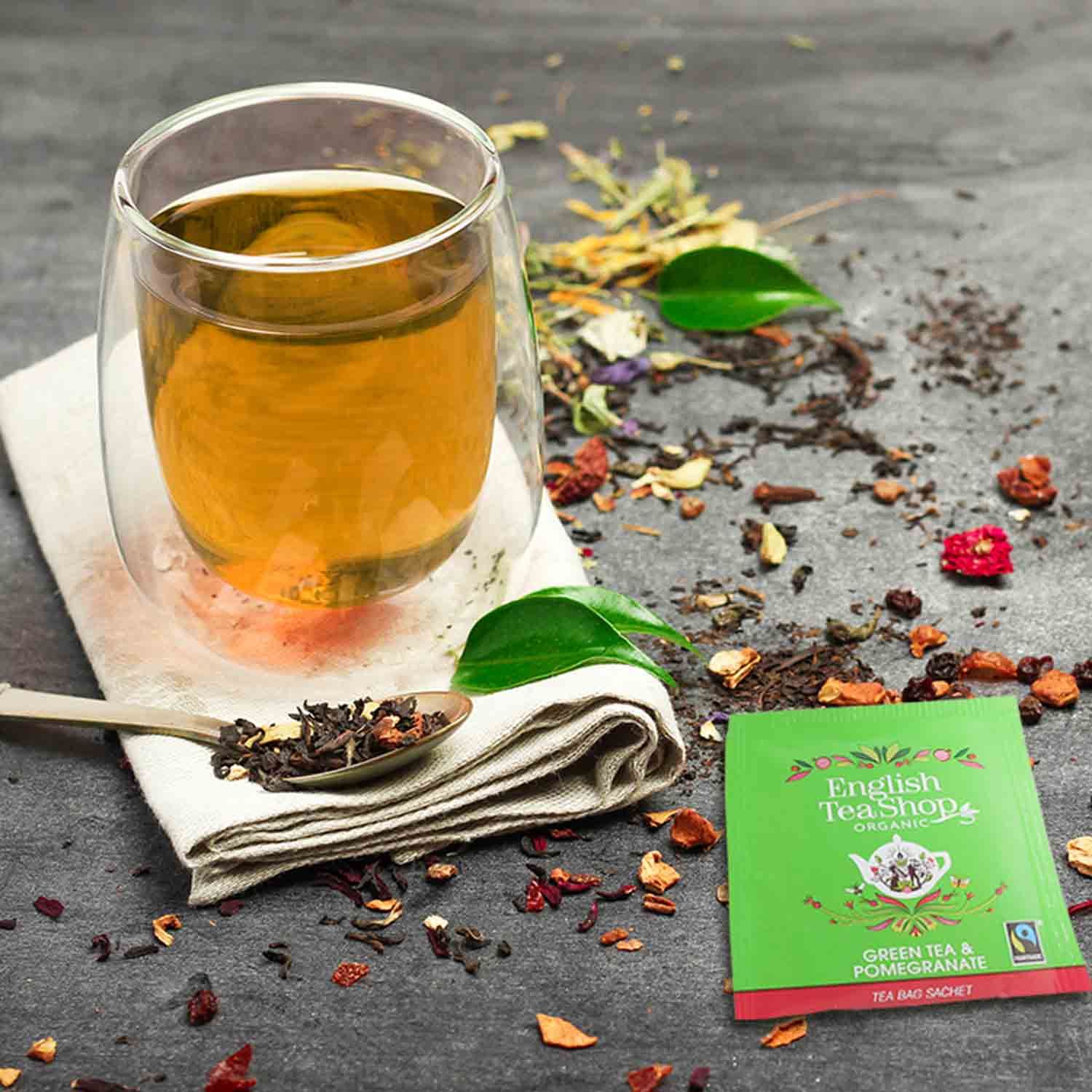 English Tea Shop Green tea pomegranate 40 g Tee