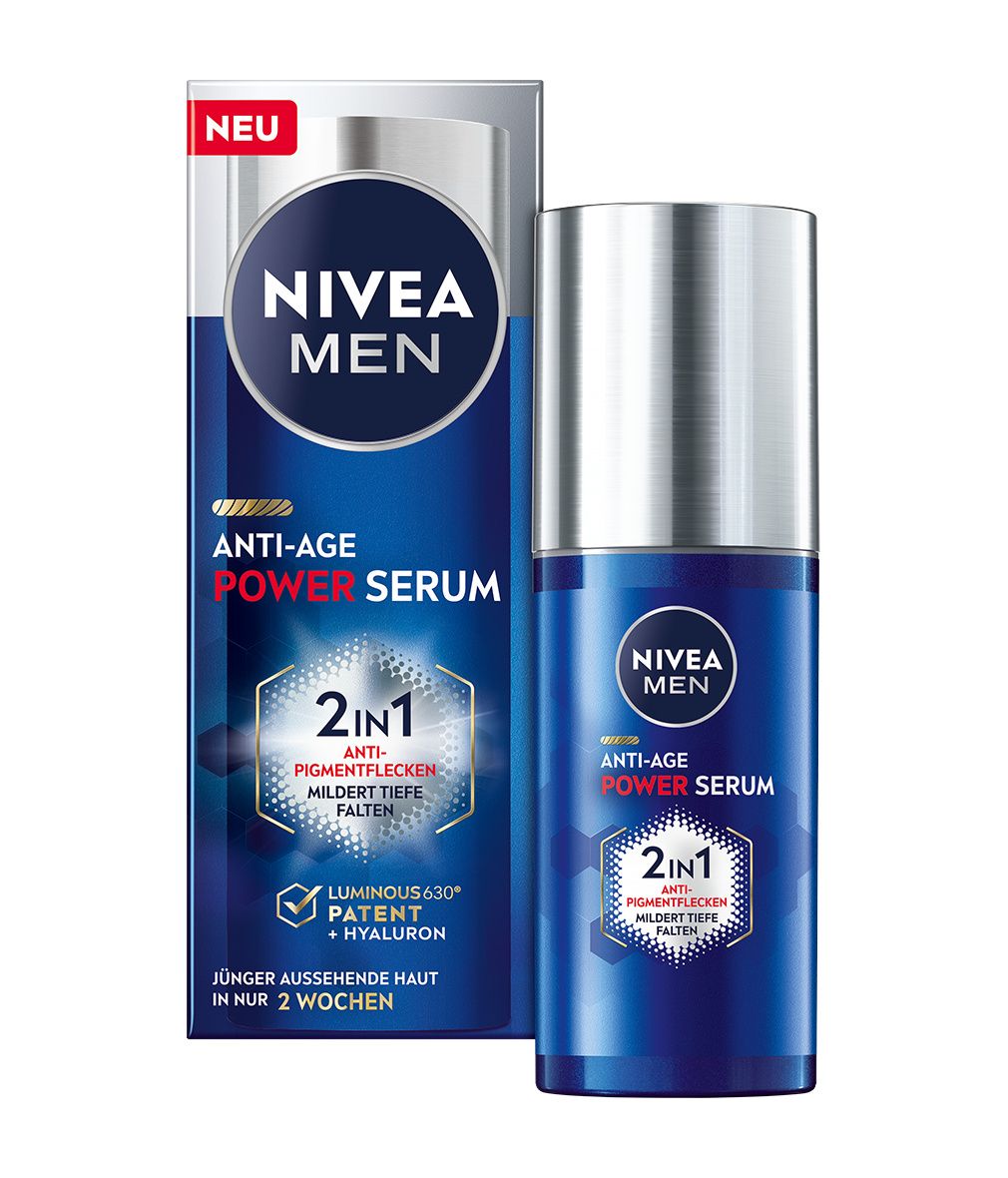 NIVEA MEN Anti-Age Hyaluron 2in1 Power Serum