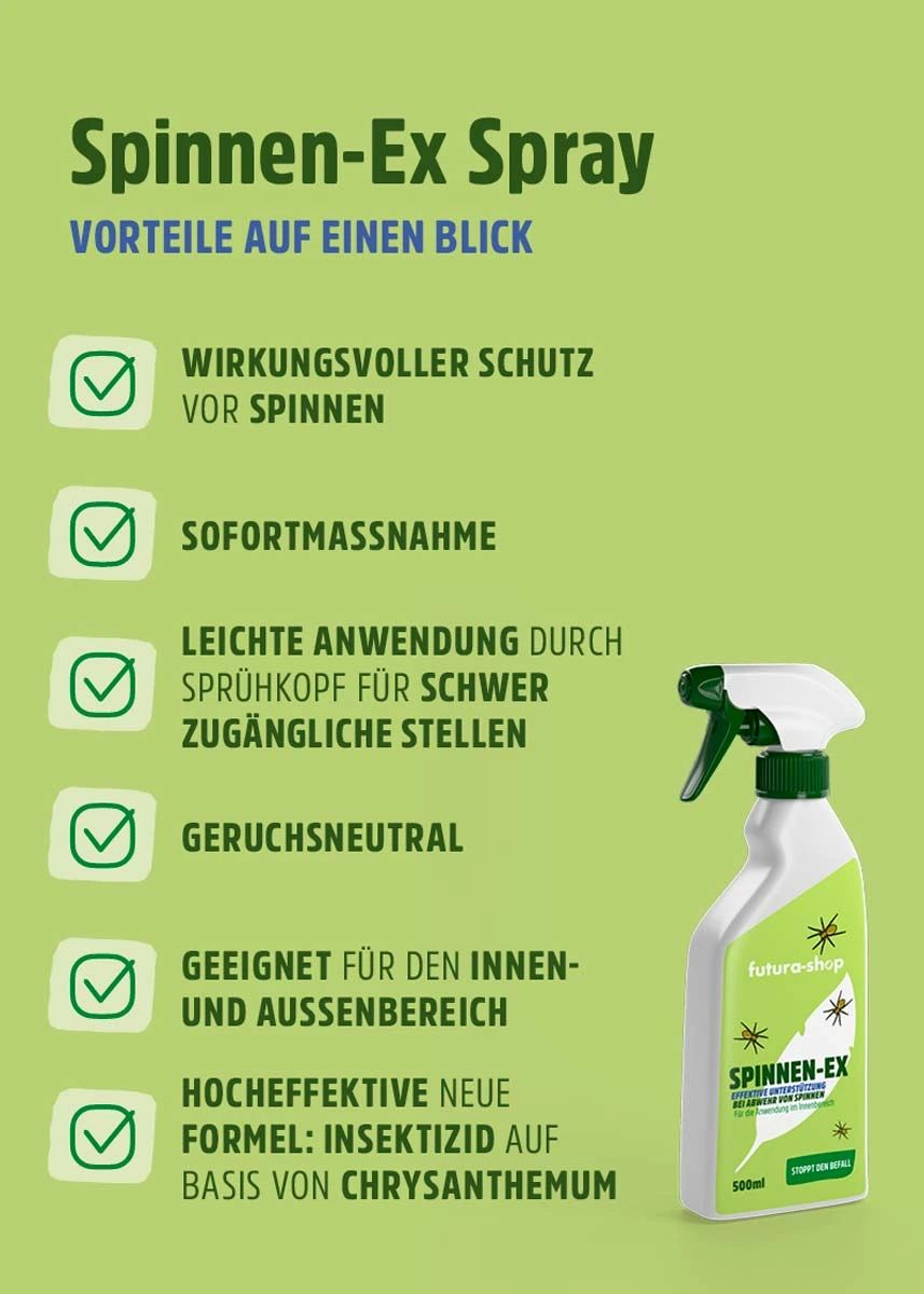 Anti Spinnenspray | Spinnen-Ex - Effektive Abwehr