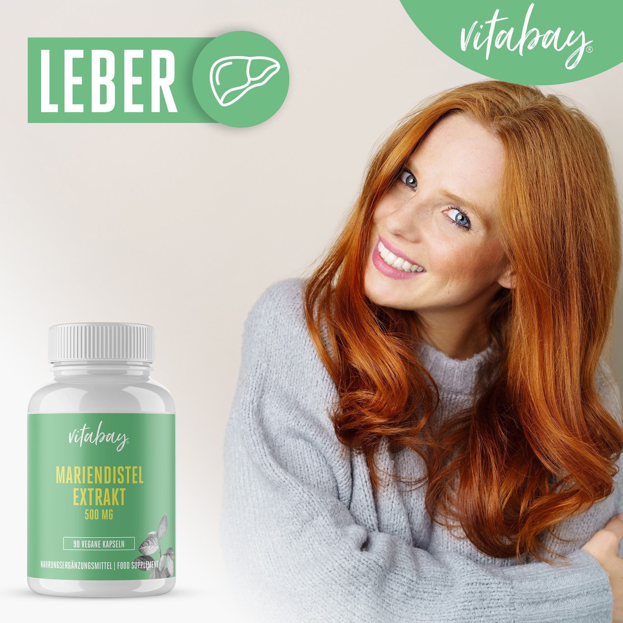 Vitabay Mariendistel Extrakt 500 mg