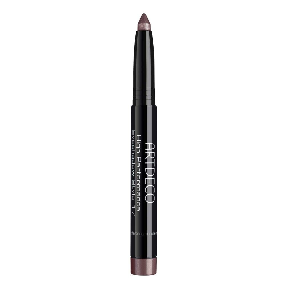 ARTDECO High Performance Eyeshadow Stylo in dunklem Braun mit schimmerndem Finish.