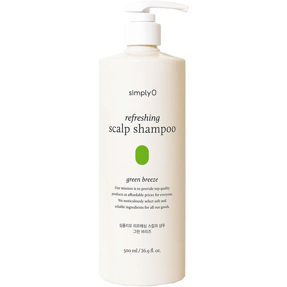 SIMPLYO Refreshing Scalp Green Breeze Shampoo