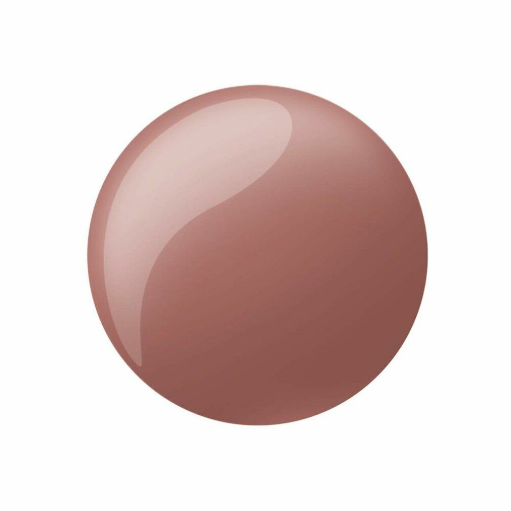 Runder Farbklecks in Mauve. Keine Beschriftung sichtbar.