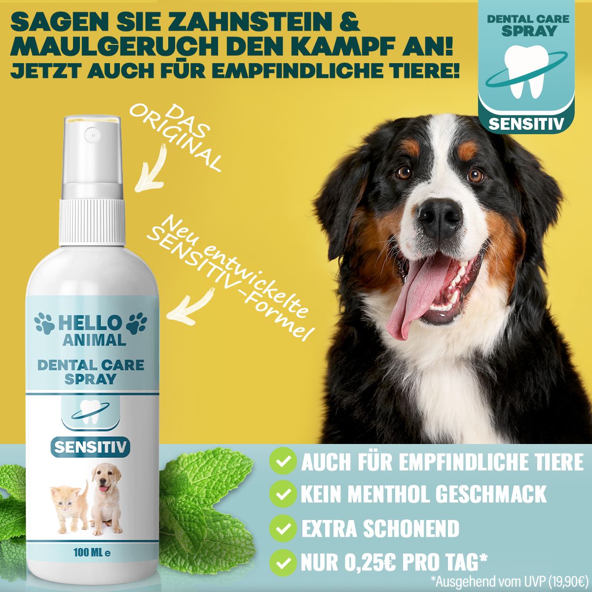 Hello Animal® | Dental Care Spray Sensitiv