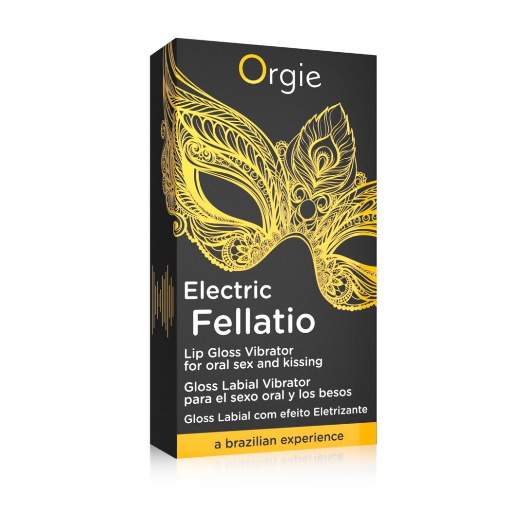 Lipgloss „Electric Fellatio“, 10 ml | Mit aufregenden Kribbel-Feeling | Orgie