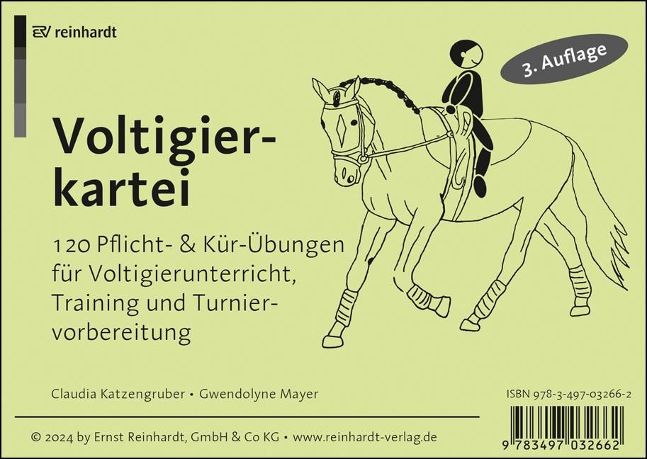 Voltigierkartei 120 Pflicht- und Kür-Übungen für Voltigierunterricht, Training und Turniervorbere...