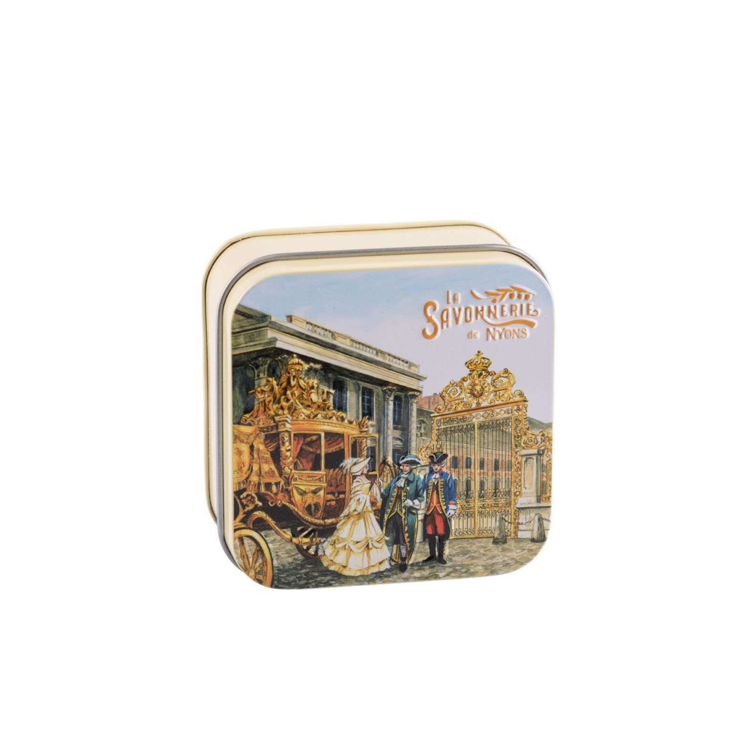 La Savonnerie de Nyons - Metallbox mit Seife - Kutsche Versailles