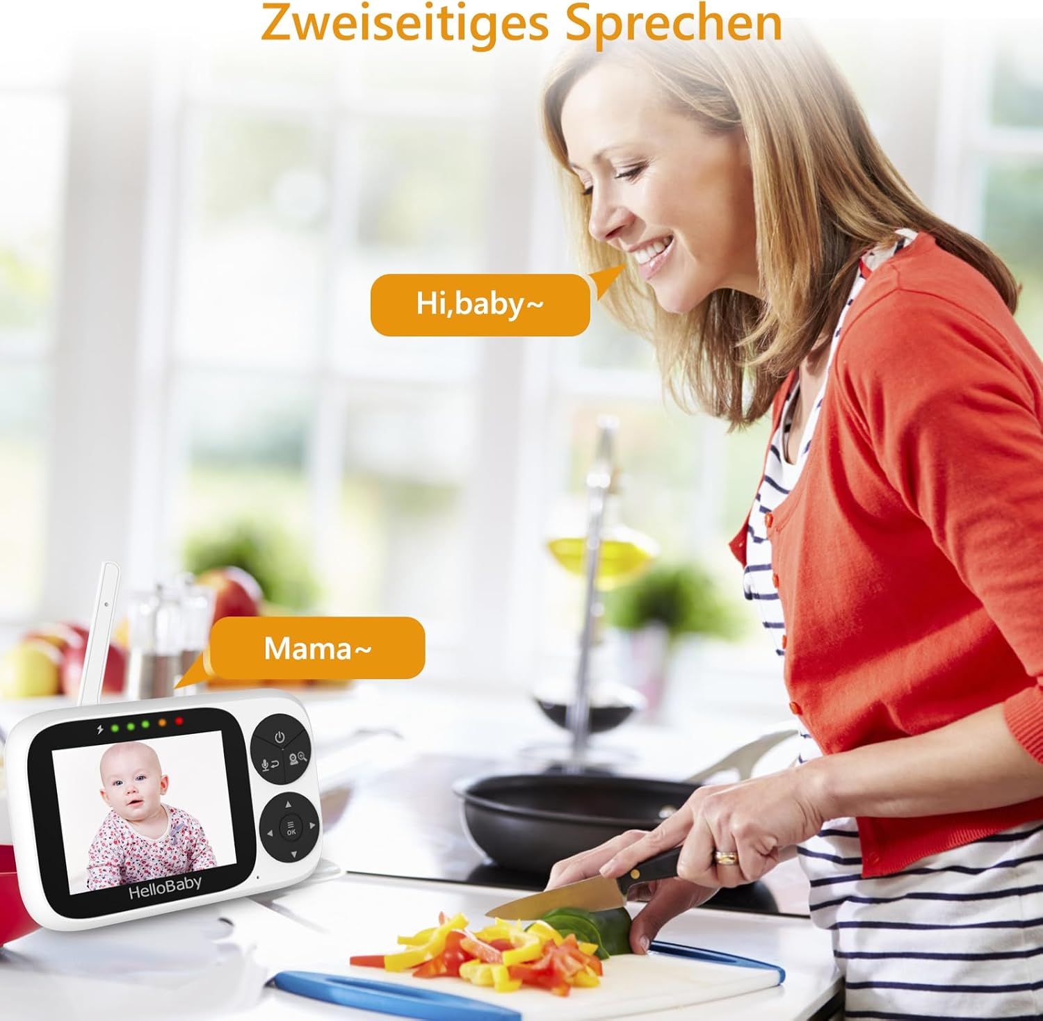 HelloBaby Babyphone mit Kamera