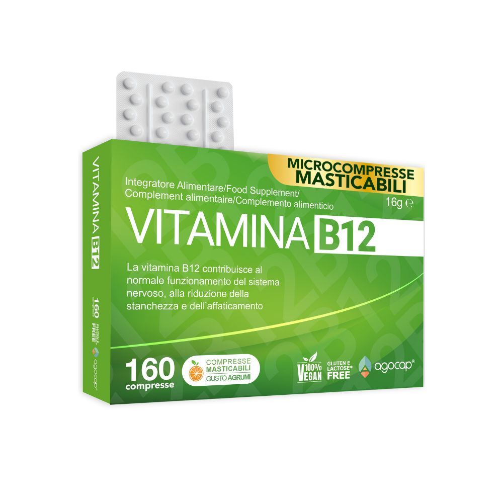 agocap - Integratore alimentare a base di  Vitamina B12  compresse masticabili