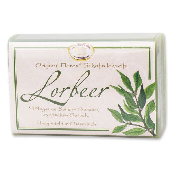 Florex - Schafmilchseife eckig Lorbeer