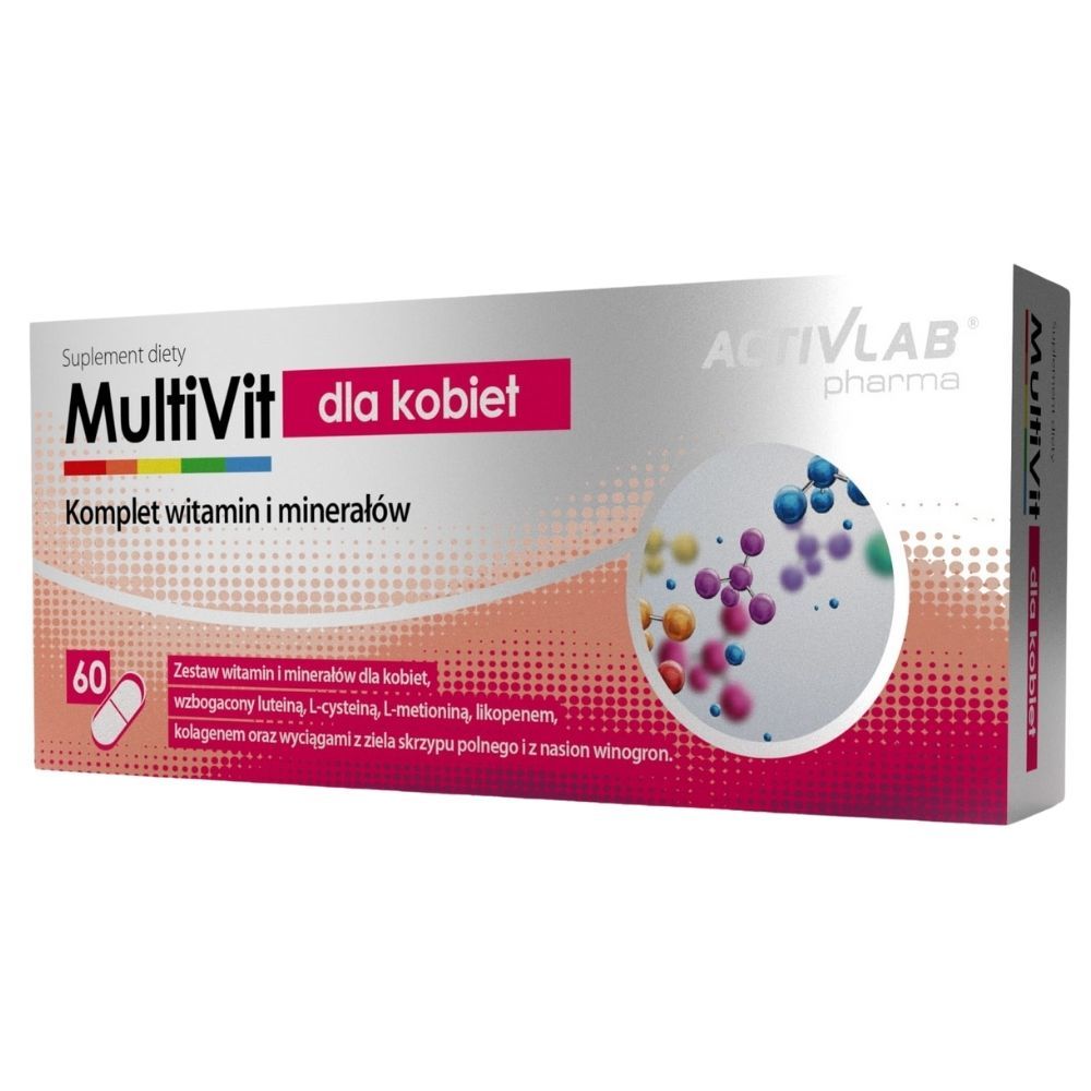 Activlab Multivitamin for Women 60 St
