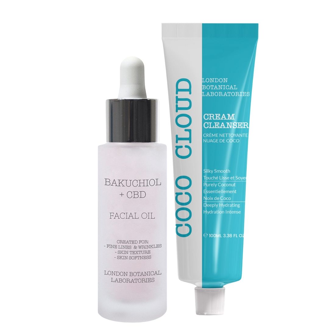 London Botanical Laboratories Detergente Coco Cloud + siero al CBD e Bakuchiol