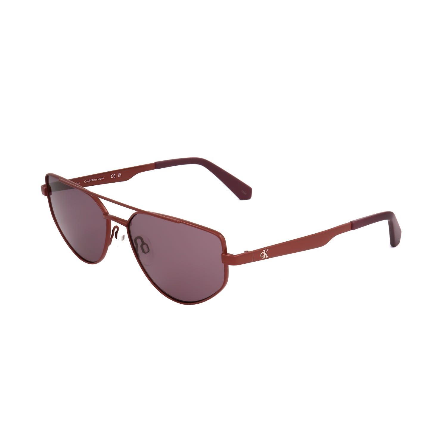 Calvin Klein Jeans occhiali da sole unisex CKJ23220S dark red
