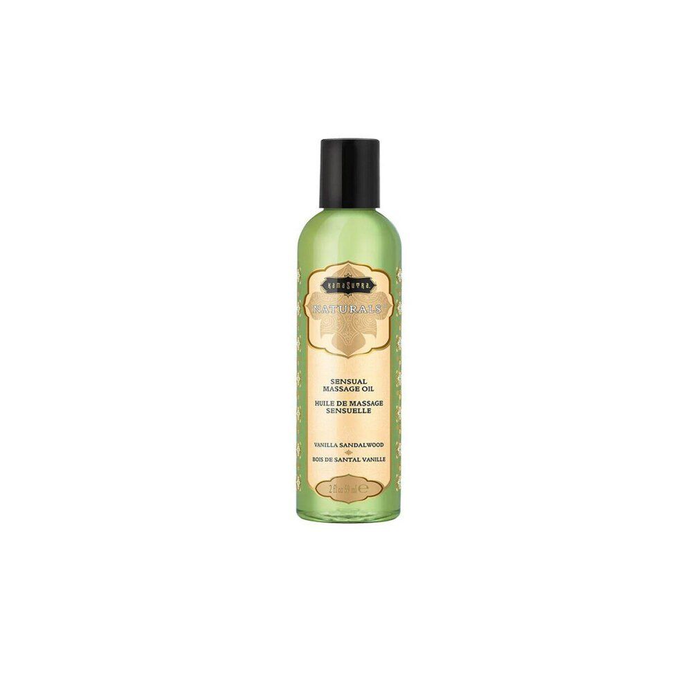 Kama Sutra Naturals Massageöl Vanilla Bandido Flasche.