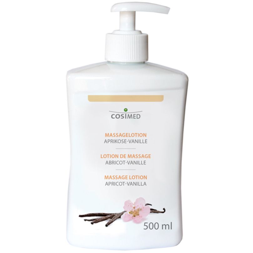 cosiMed® Massagelotion Aprikose-Vanille, 500 ml