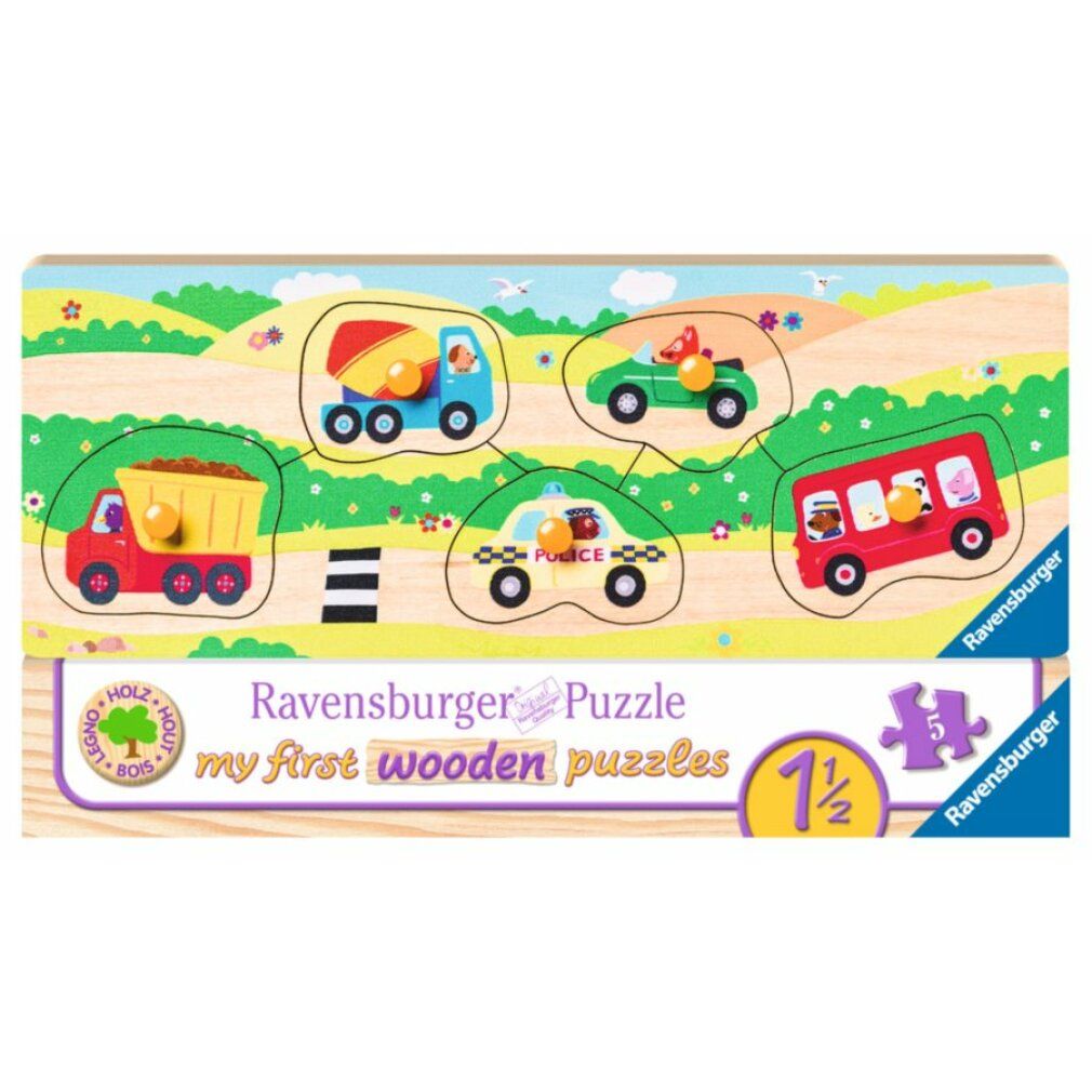 ravensburger Holzpuzzle Fahrzeuge