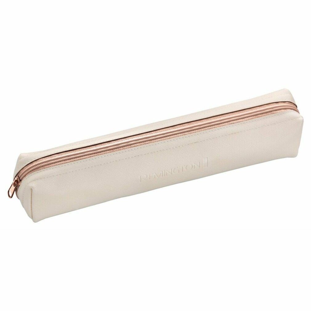 Beige Etui mit Reißverschluss. Marke Remington.