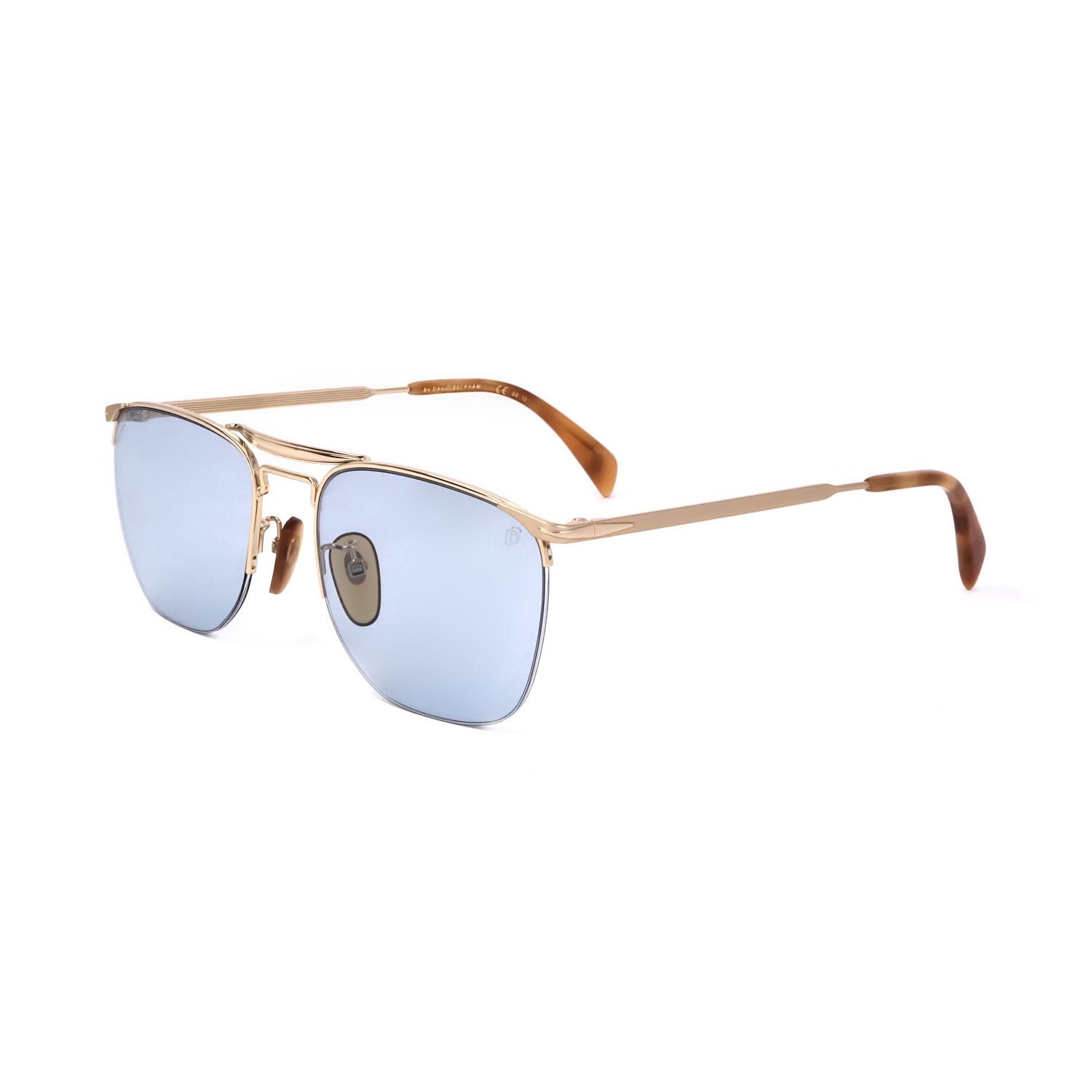 David Beckham occhiali da sole uomo DB 1001/S gold-coloured