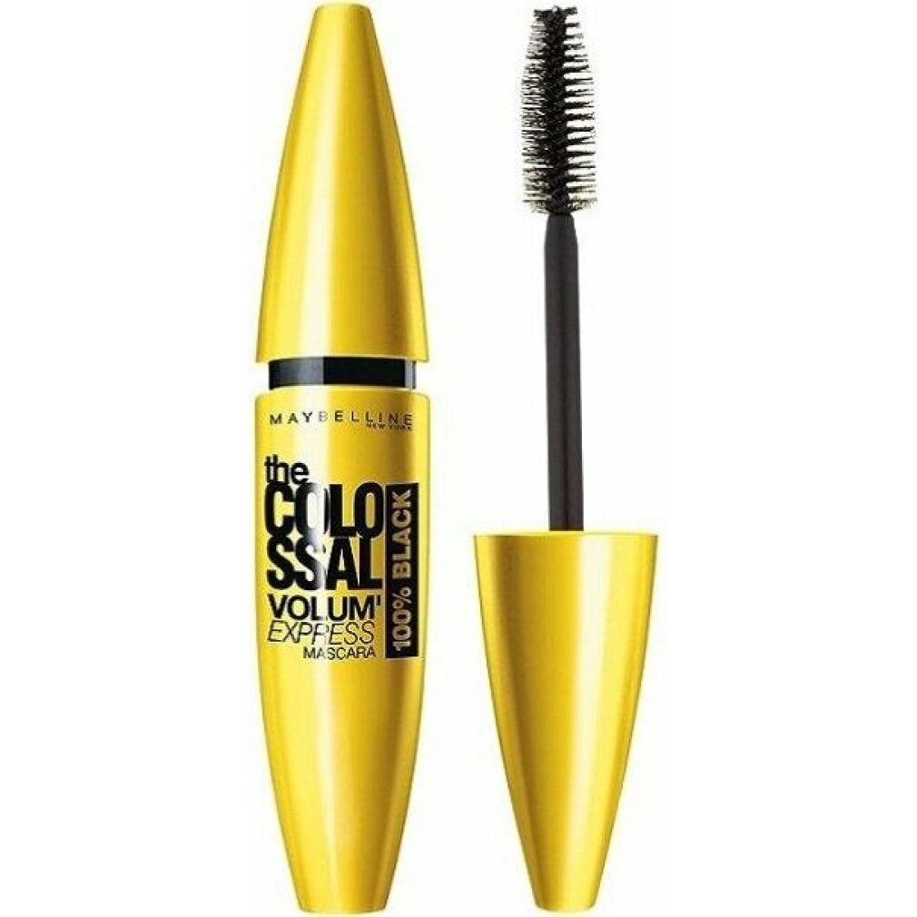 Maybelline The Colossal Volume Express Mascara, 100% Schwarz.