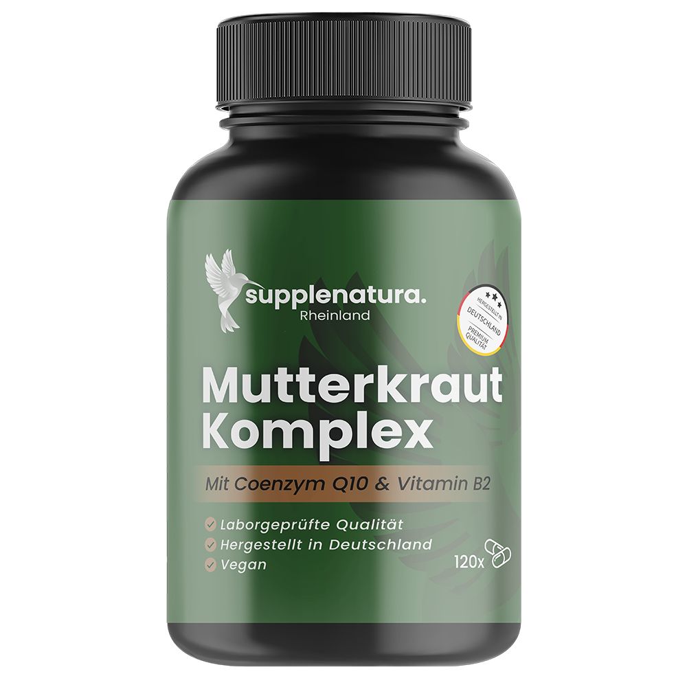 Supplenatura Rheinland® Mutterkraut Komplex - Blütenextrakt, Q10 & B2 120 St Kapseln