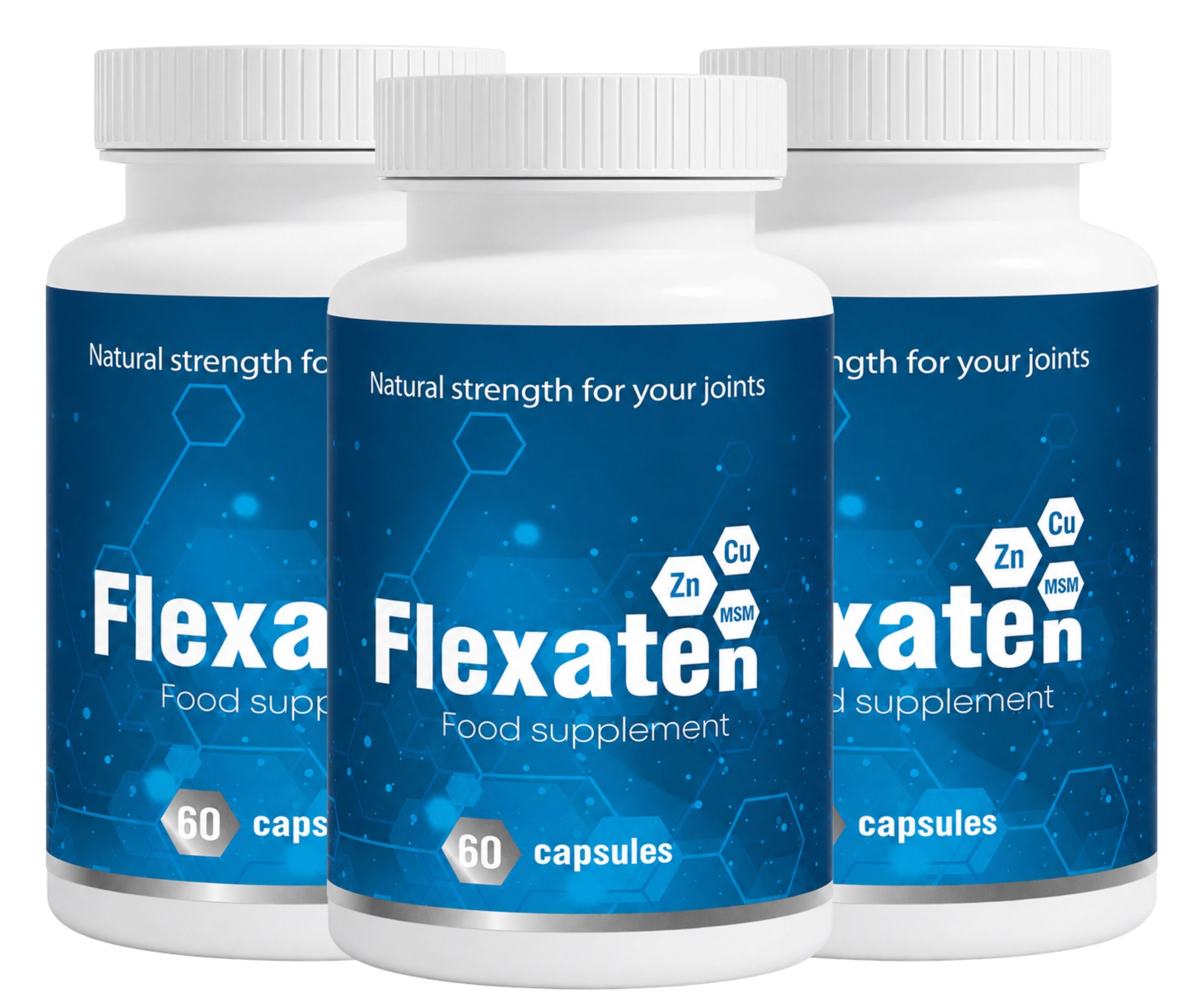 Flexaten Gelenkunterstützung | Nahrungsergänzungsmittel 3 St Kapseln