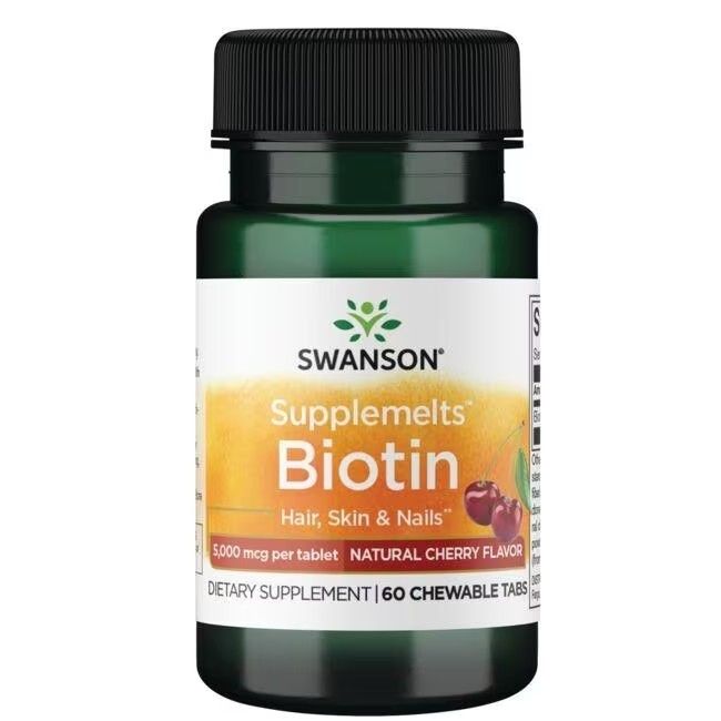 Swanson Biotin 5.000 mcg