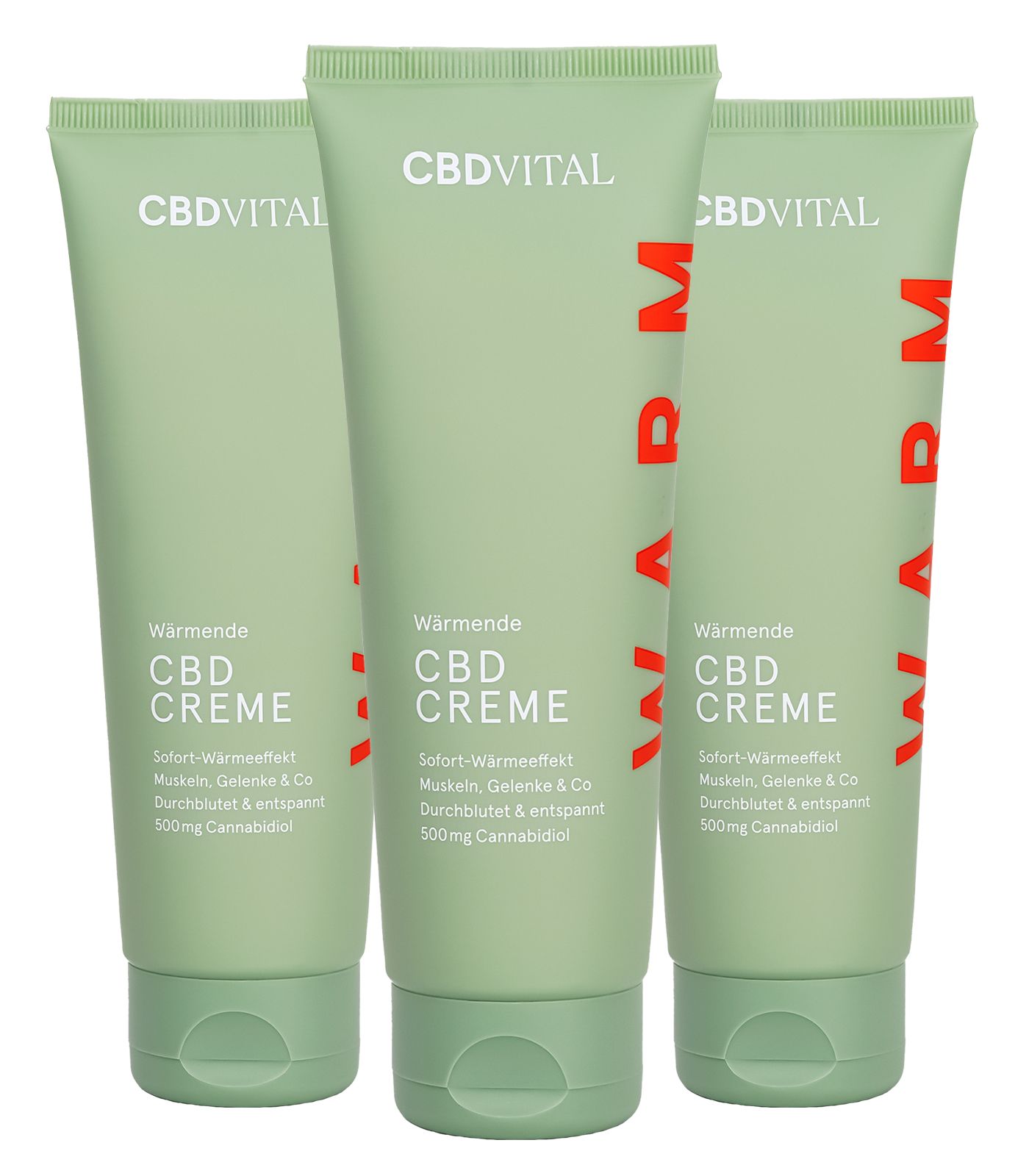 CBD Vital Wärmende Creme 100 % BIO 120 ml