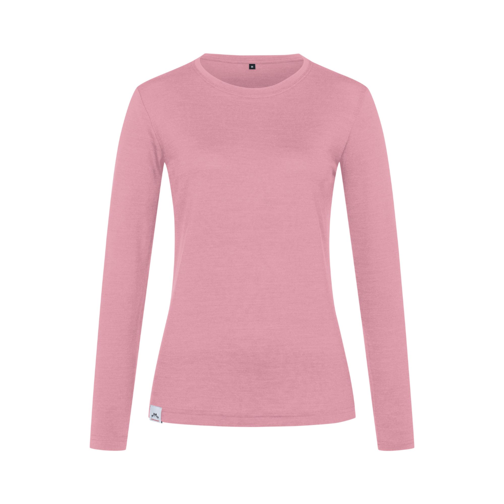 Alpenwert Longsleeve Damen Merino Rosa Lavendel XS 1 St