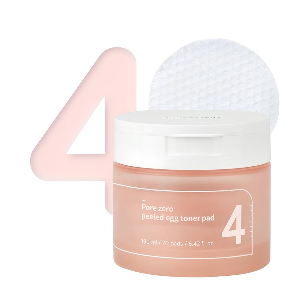 NUMBUZIN No 4 Pore Zero Peeled Eg Toner Pads