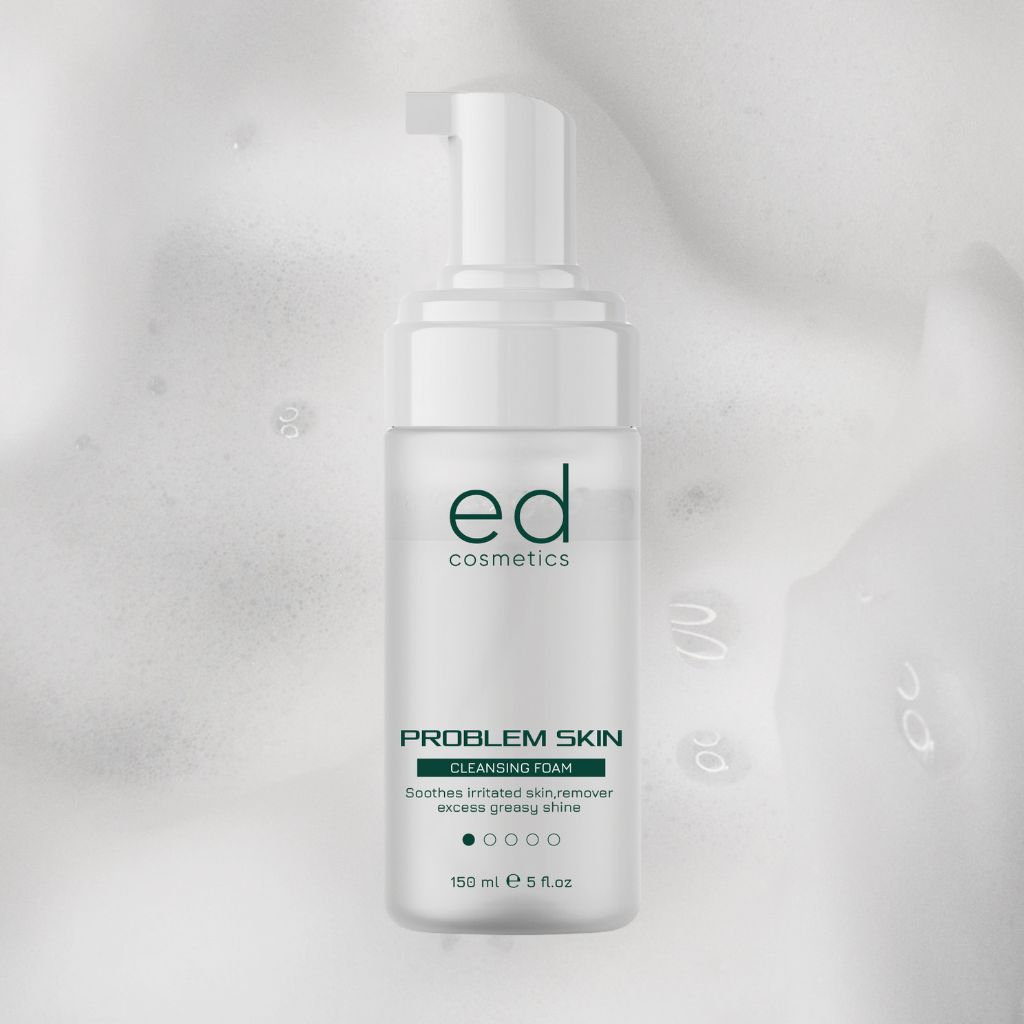 ED  COSMETICS  Skin Problem: REINIGUNGSSCHAUM für empfindliche Haut – porenfein & beruhigend