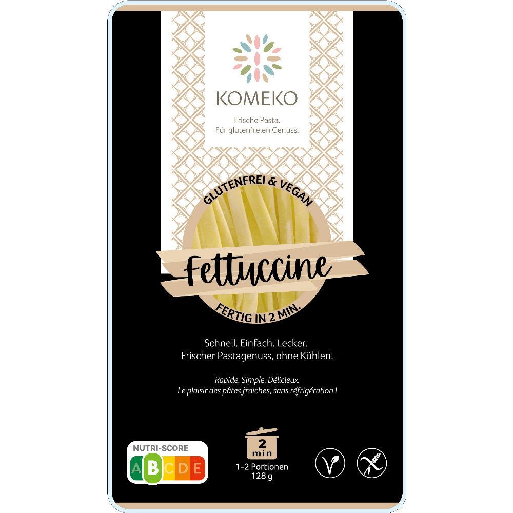 Komeko Fettuccine frische Pasta glutenfrei
