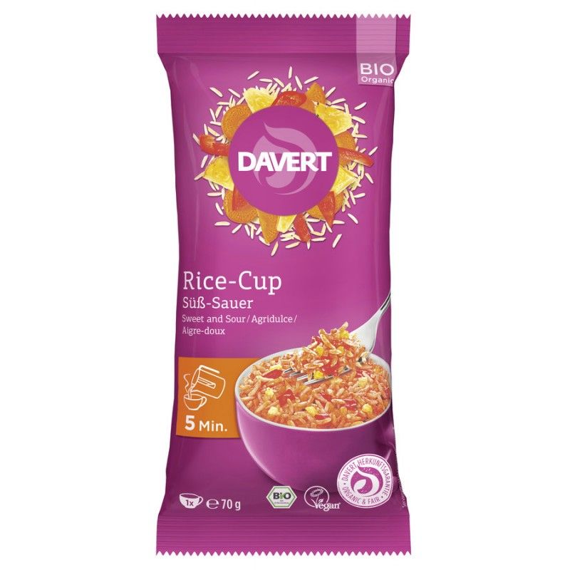 Davert - Rice-Cup Süß-Sauer