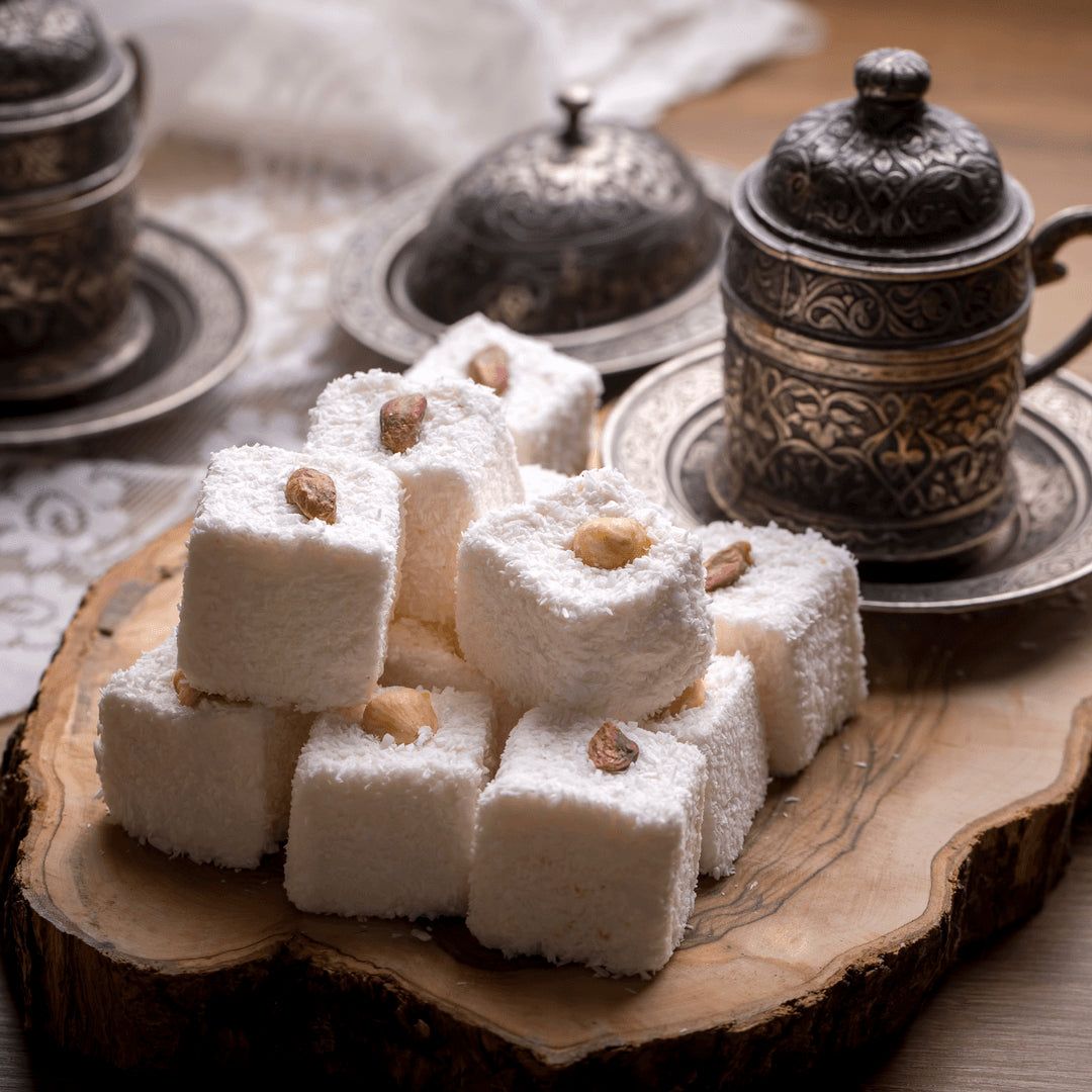 Öz Natur | Turkish Delight mit Pistazien (Sultan Lokum) 500g